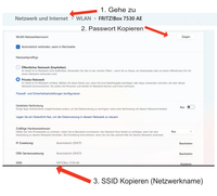 W-LAN QR-Code Aufsteller Holz für Hotel und Gastronomie
