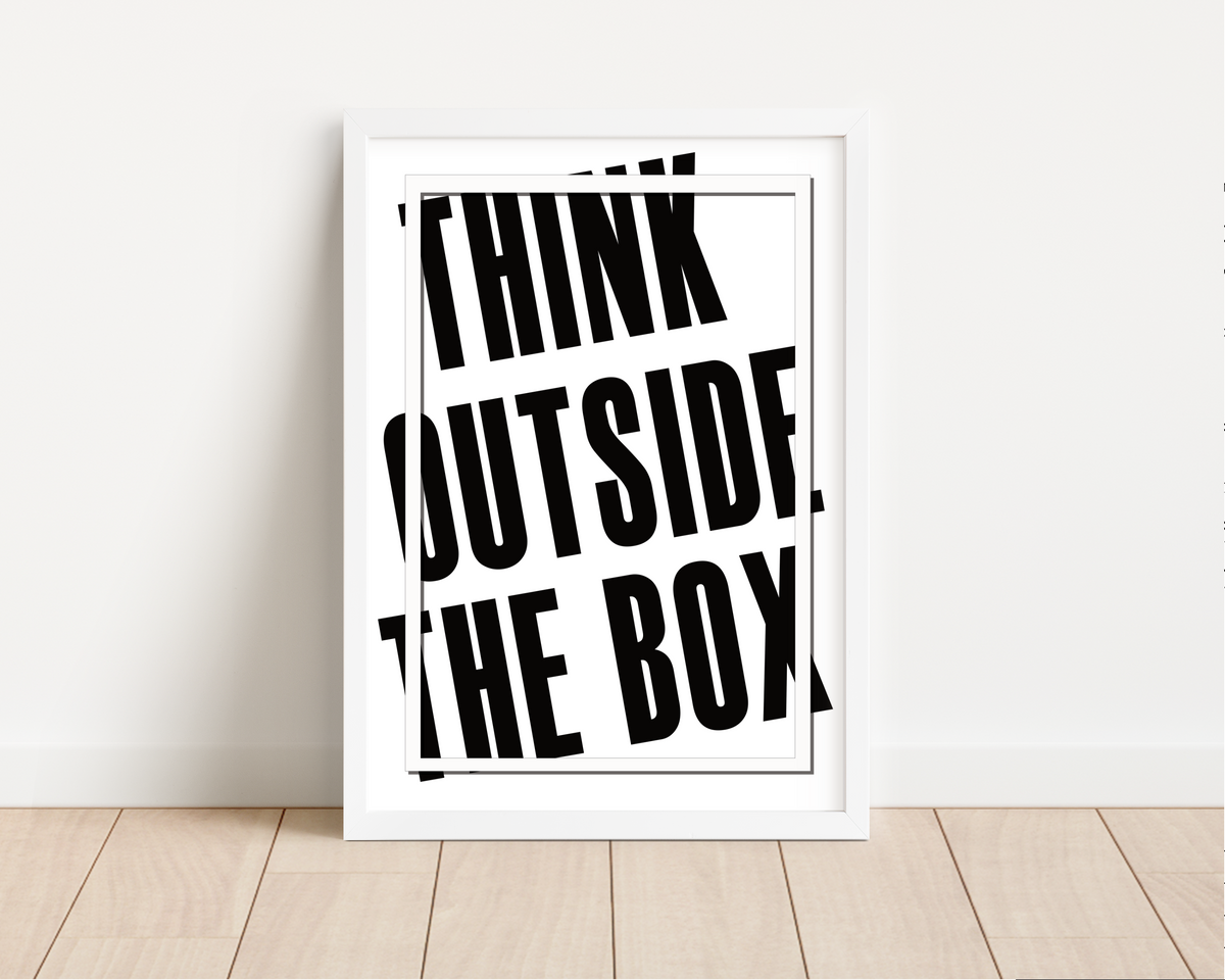 Schönes Motivationsposter, Mindset für dein Arbeitszimmer, Homeoffice, Büro oder jeden anderen Raum. 