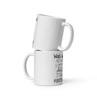 Diese lustige Lehrer Tasse mit Matheformeln darf in keinem Lehrerzimmer fehlen. Ideal als Geschenk für alle Mathelehrer.