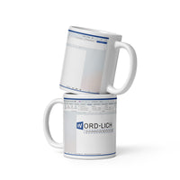 Diese Word Tasse zeigt ein Word Arbeitspapier mit dem Spruch Word-Lich genommen der/die Beste im Job. 