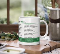 Diese Tasse ist das ideale Geschenk für Büro-Kollegen, die Excel-Shortcuts genauso lieben wie ihren Kaffee.