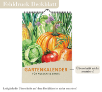 Saisonkalender für Aussaat und Ernte | Kalender Gemüse A4