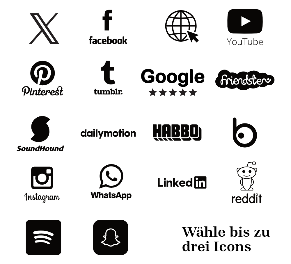 Personalisierter QR-Code Aufsteller aus Holz – Social Media & Google Bewertungen – 10x15 cm