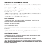 PayPal Aufsteller Holz mit NFC & QR-Code | Kontaktlos Bezahlen Tischaufsteller Gastronomie oder Einzelhandel | Personalisiert mit Logo