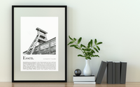 Poster Essen Stadt | Zeche Zollverein