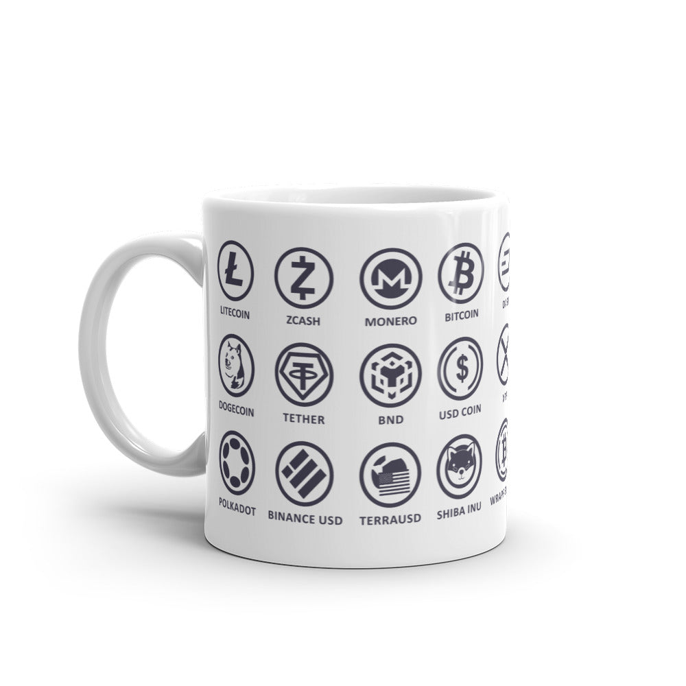 Tasse Kryptowährungen | Blockcain 0,3L